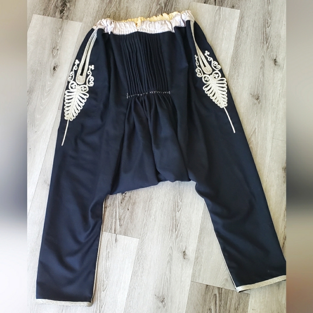 Vintage Turkish Shalwar Pants one size fits most 1970s